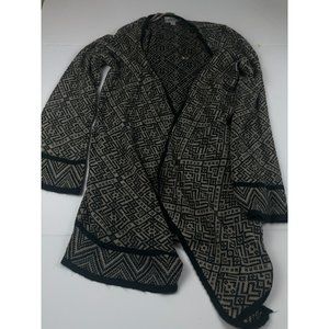 Knox Rose Patterned Shawl Wrap Large